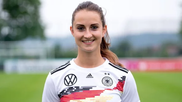 Ist zur&uuml;ck bei den DFB-Frauen: Sara D&auml;britz. - &copy; Sven Hoppe/dpa