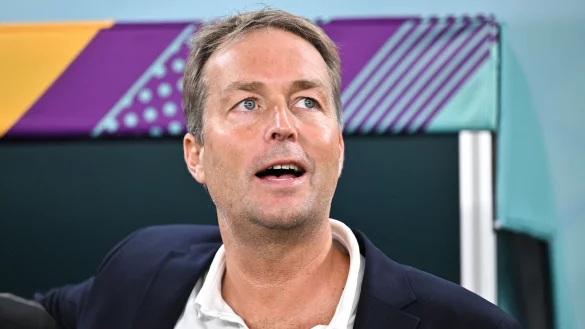 Bleibt D&auml;nemarks Nationaltrainer: Kasper Hjulmand. - &copy; Xin Yuewei/XinHua/dpa