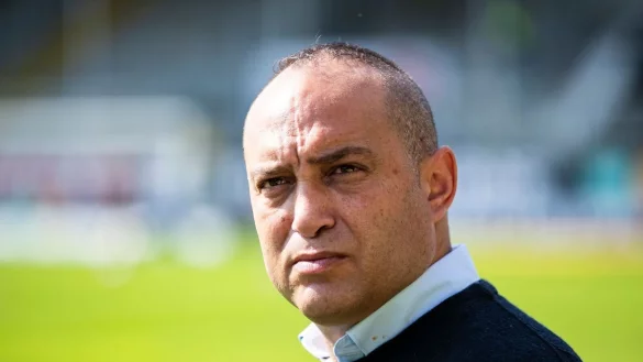 Muss in Sandhausen ebenfalls gehen: Mikayil Kabaca. - &copy; Tom Weller/dpa