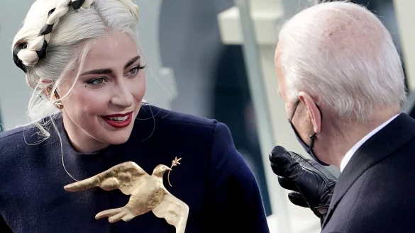 US-Pr&auml;sident Joe Biden hat Popstar Lady Gaga zu einer der Vorsitzenden seines Beratergremiums f&uuml;r Kunst und Geisteswissenschaften gemacht. - &copy; Greg Nash/AP/dpa