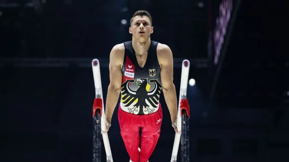 Turn-Ass Lukas Dauser wird nicht bei den deutschen Meisterschaften starten. - &copy; Marijan Murat/dpa