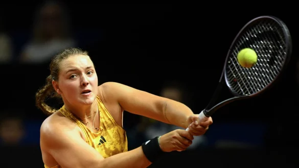 Schied in Stuttgart aus: Jule Niemeier. - &copy; Marijan Murat/dpa