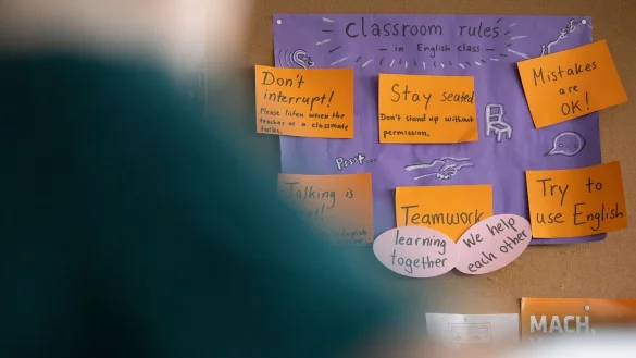 Das Streichen des Englischunterrichts ist laut Lehrerverband nicht die einzige M&ouml;glichkeit, um Grundsch&uuml;ler besser in den Kernf&auml;chern zu unterrichten. - &copy; Sebastian Gollnow/dpa