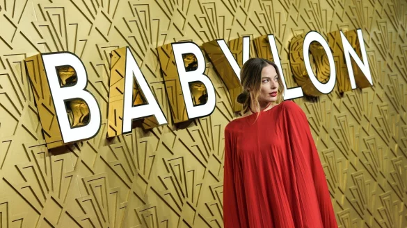 Margot Robbie bei der Premiere von &laquo;Babylon - Rausch der Ekstase&raquo; in London. - &copy; Scott Garfitt/Invision/AP/dpa