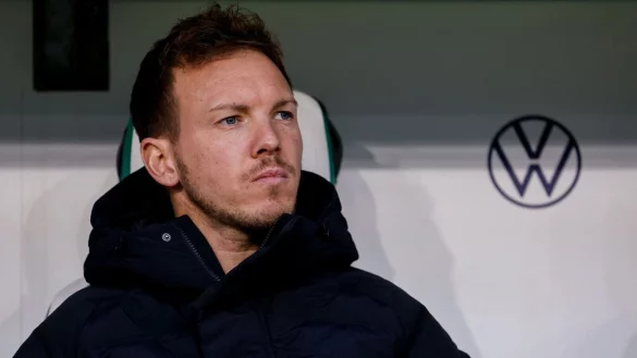 Bayern-Cheftrainer Julian Nagelsmann hofft nun auf Ruhe im Fall Neuer. - &copy; Axel Heimken/dpa