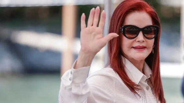 Priscilla Presley bei den Filmfestspielen in Venedig. - &copy; Vianney Le Caer/Invision/AP/dpa