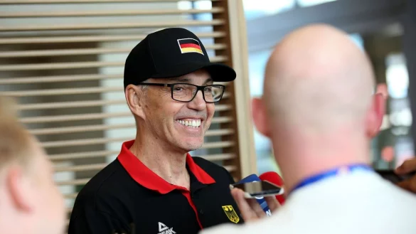 Bundestrainer Gordon Herbert. - &copy; Matthias Stickel/dpa