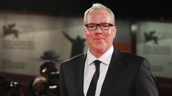 US-Schriftsteller Bret Easton Ellis 2013 in Venedig. - © Ettore Ferrari/ANSA/dpa