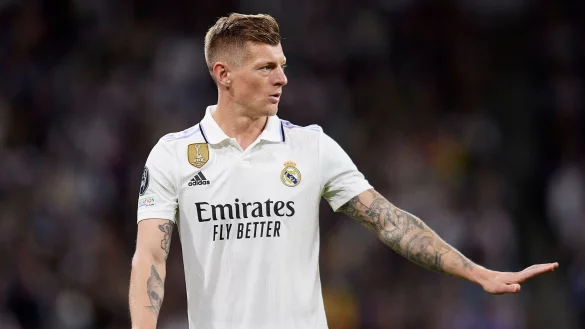 Real-Star Toni Kroos kennt die St&auml;rken des 1. FC Union Berlin. - &copy; Ruben Albarran/SOPA Images via ZUMA Press Wire/dpa