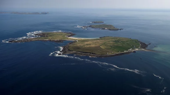 Die Insel Inishbofin im westirischen County Donegal. - &copy; Clodagh Kilcoyne/PA Wire/dpa