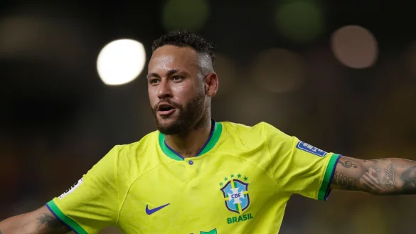 Brasiliens Neymar brach den Rekord von Pel&eacute;. - &copy; Bruna Prado/AP