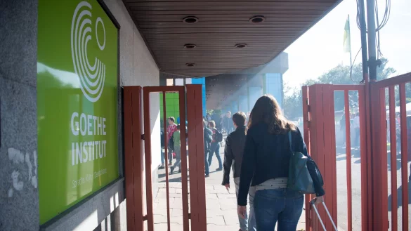 Das Goethe-Institut in Moskau. - &copy; Federico Gambarini/dpa