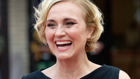 Die Moderatorin Caren Miosga &uuml;bernimmt den Sonntags-Talk nach dem &laquo;Tatort&raquo; von Anne Will. - &copy; Henning Kaiser/dpa