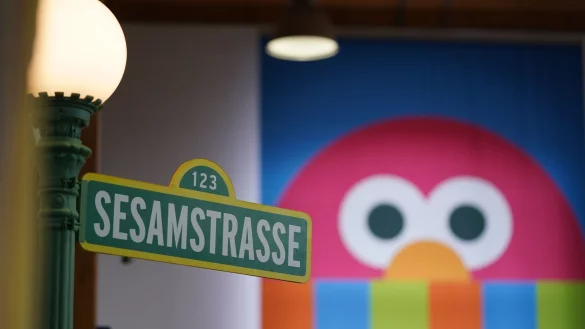 Hamburg feiert die &laquo;Sesamstra&szlig;e&raquo;. - &copy; Marcus Brandt/dpa