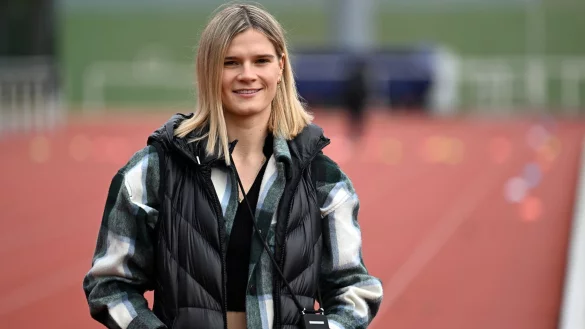 Die ehemalige H&uuml;rdenl&auml;uferin und Siebenk&auml;mpferin Louisa Grauvogel erlitt im vergangenen Herbst einen H&ouml;rsturz und einen Burnout. - &copy; Federico Gambarini/dpa