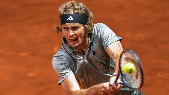 Alexander Zverev in Aktion. - &copy; Manu Fernandez/AP/dpa