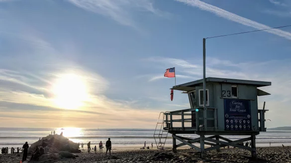Ab nach Venice Beach! Wer an die US-Westk&uuml;ste reist, kann eine daf&uuml;r n&ouml;tige Esta nun auch via App beantragen. - &copy; Till Simon Nagel/dpa-tmn