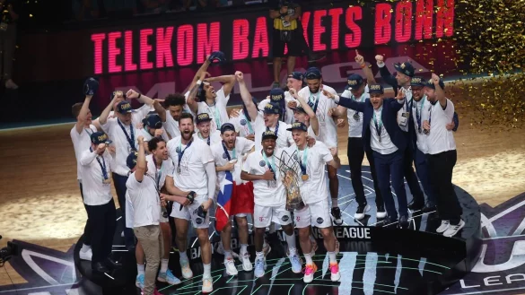 Die Bonner Spieler wollen in der kommenden Saison ihren Champions-League-Titel verteidigen. - &copy; Matthias Stickel/dpa