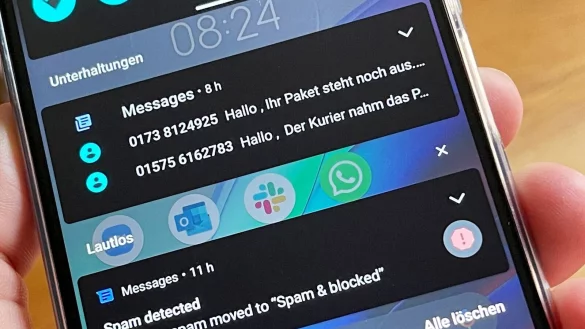 Der Paketdienstleister DHL warnt vor einer Welle betr&uuml;gerischer Kurznachrichten. - &copy; Till Simon Nagel/dpa-tmn