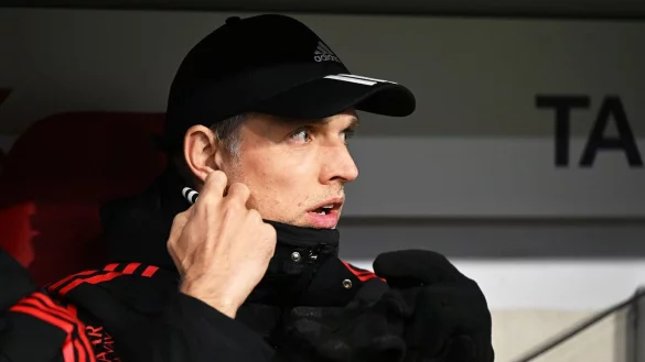 Bayern-Trainer Thomas Tuchel muss das Pokal-Aus erst einmal verdauen. - &copy; Sven Hoppe/dpa