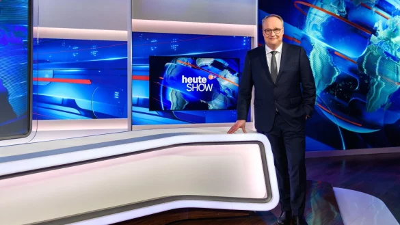 Moderator Oliver Welke hat f&uuml;r seine &laquo;heute Show&raquo; ein treues Stammpublikum. - &copy; Julia Feldhagen/ZDF/dpa