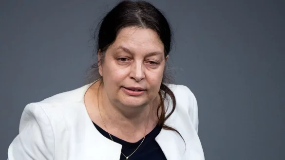 Die ehemalige AfD-Bundestagsabgeordnete Birgit Malsack-Winkemann. - © Bernd von Jutrczenka/dpa