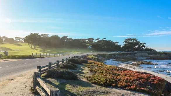 Elit&auml;r und atemberaubend: Der 17-Miles-Drive in Kalifornien passiert den Pazifik - und mehrere Golfpl&auml;tze. - &copy; Pebble Beach Company/dpa-tmn