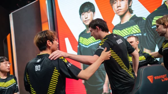 Vitality um Star-Jungler Bo und den deutschen Support Kaiser zeigt sich in der LEC als Mitfavorit. - &copy; Riot Games/dpa