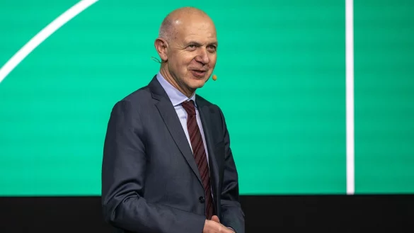 Pr&auml;sident des Deutschen Fu&szlig;ball-Bundes: Bernd Neuendorf. - &copy; Monika Skolimowska/dpa