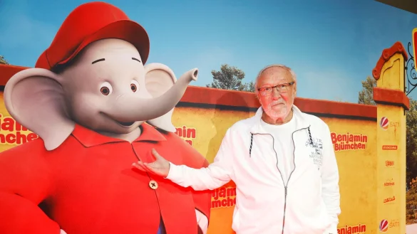 Er verlieh Benjamin Bl&uuml;mchen eine Stimme: Synchron- und H&ouml;rspielsprecher J&uuml;rgen Kluckert. - &copy; Dave Bedrosian/Geisler-Fotopress/dpa/Archiv