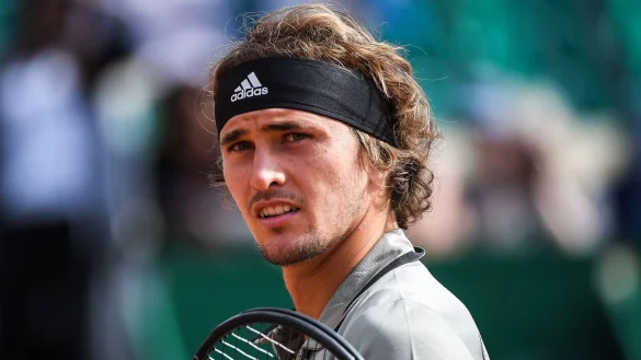 Unterlag in Monte Carlo Daniil Medwedew: Alexander Zverev. - &copy; Matthieu Mirville/ZUMA Press Wire/dpa