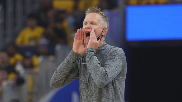 US-Nationaltrainer Steve Kerr lobt das deutsche Basketball-Team. - &copy; Jed Jacobsohn/AP/dpa