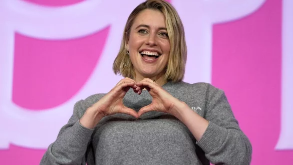 Greta Gerwig stellt &laquo;Barbie&raquo; im s&uuml;dkoreanischen Seoul vor. - &copy; Lee Jin-man/AP/dpa