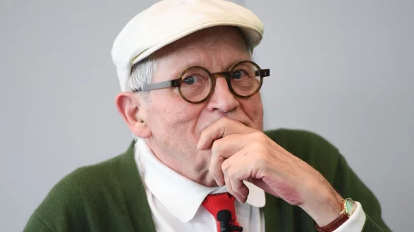 Der britische K&uuml;nstler David Hockney hat rund drei Jahre an der multimedialen Schau gearbeitet. - &copy; Arne Dedert/dpa