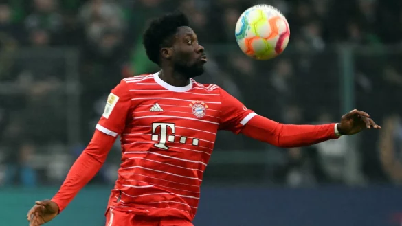 Alphonso Davies ist ein Leistungstr&auml;ger des FC Bayern. - &copy; Federico Gambarini/dpa