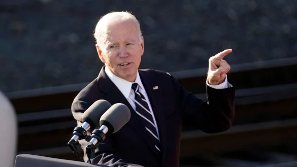 Will keine US-Kampfjets an die Ukraine liefern: US-Pr&auml;sident Joe Biden. - &copy; Andrew Harnik/AP/dpa