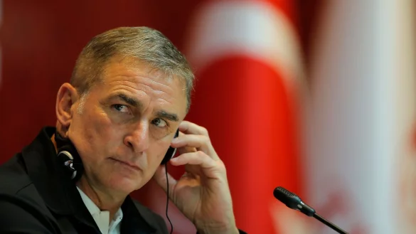 Wurde als Trainer der t&uuml;rkischen Fu&szlig;ball-Nationalmannschaft beurlaubt: Stefan Kuntz. - &copy; Uncredited/AP/dpa