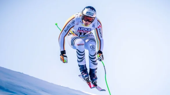 Thomas Dre&szlig;en war in den Testl&auml;ufen als Siebter und Neunter bester Deutscher. - &copy; Michael Kappeler/dpa