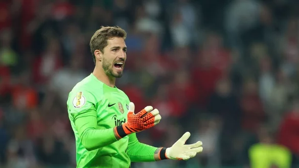 Eine weitere Station im Ausland braucht SGE-Torh&uuml;ter Kevin Trapp nicht mehr zwingend. - &copy; Jan Woitas/dpa