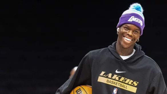 Plant mit der WM-Teilnahme: Dennis Schröder. - © Maximilian Haupt/dpa