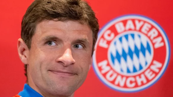 Hofft auf eine starke R&uuml;ckrunde: Bayern-Star Thomas M&uuml;ller. - &copy; Peter Kneffel/dpa