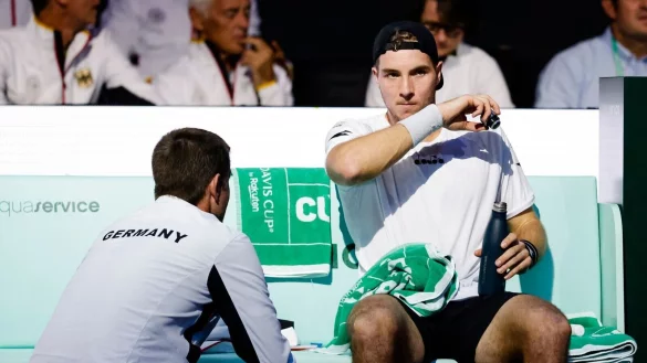 Jan-Lennard Struff wird bei der Abstiegsrelegation der deutschen Tennis-Herren im Davis Cup nicht dabei sein. - &copy; Frank Molter/dpa