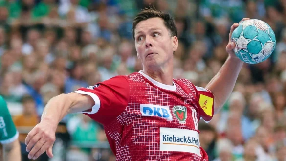 Steuerte zum Sieg der F&uuml;chse in Stuttgart sieben Tore bei: Hans Lindberg. - &copy; Jan Woitas/dpa/Archivbild