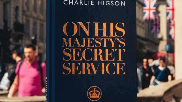 Der neue 007-Roman &laquo;On His Majesty\\\'s Secret Service&raquo; erscheint am Donnerstag. - &copy; Markus Mills/The James Bond International Fan Club/dpa