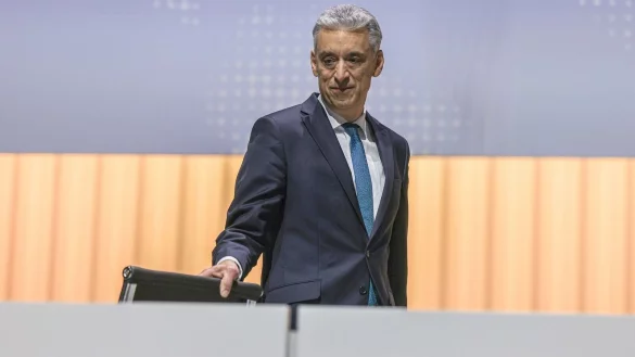 Scheidender Vorstandsvorsitzende der Deutschen Post: Frank Appel. - &copy; Oliver Berg/dpa