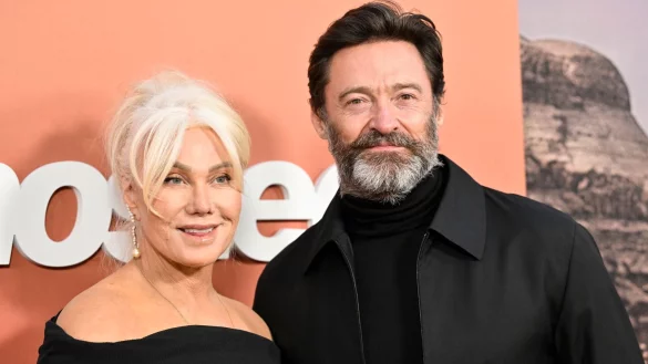 Hugh Jackman und Deborra-Lee Furness Jackman in New York. - &copy; Evan Agostini/Invision/AP/dpa