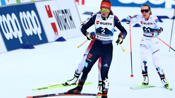 Wurde Neunte in Osla: Nathalie Armbruster. - &copy; Daniel Karmann/dpa