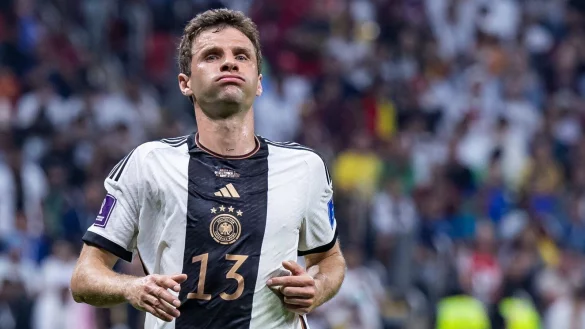 Wird beim DFB-Team offenbar Teilzeitarbeiter: Thomas M&uuml;ller. - &copy; Tom Weller/dpa