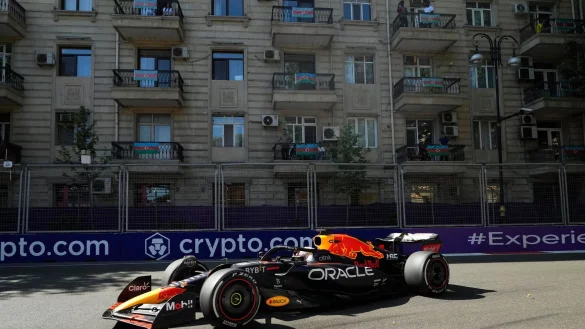 Die Formel 1 will schon in Baku mit einem neuen Format f&uuml;r mehr Show und Spannung sorgen. - &copy; Sergei Grits/AP/dpa