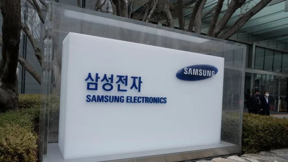 Der s&uuml;dkoreanische Elektronikriese Samsung ist Speicherchip-Marktf&uuml;hrer. - &copy; Ahn Young-Joon/AP/dpa